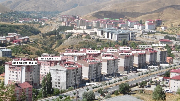 Bitlis 302 Konut & 129 Dükkan & Cami & Spor Salonu